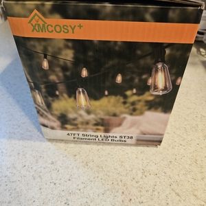 47 ft string light 20 bulbs